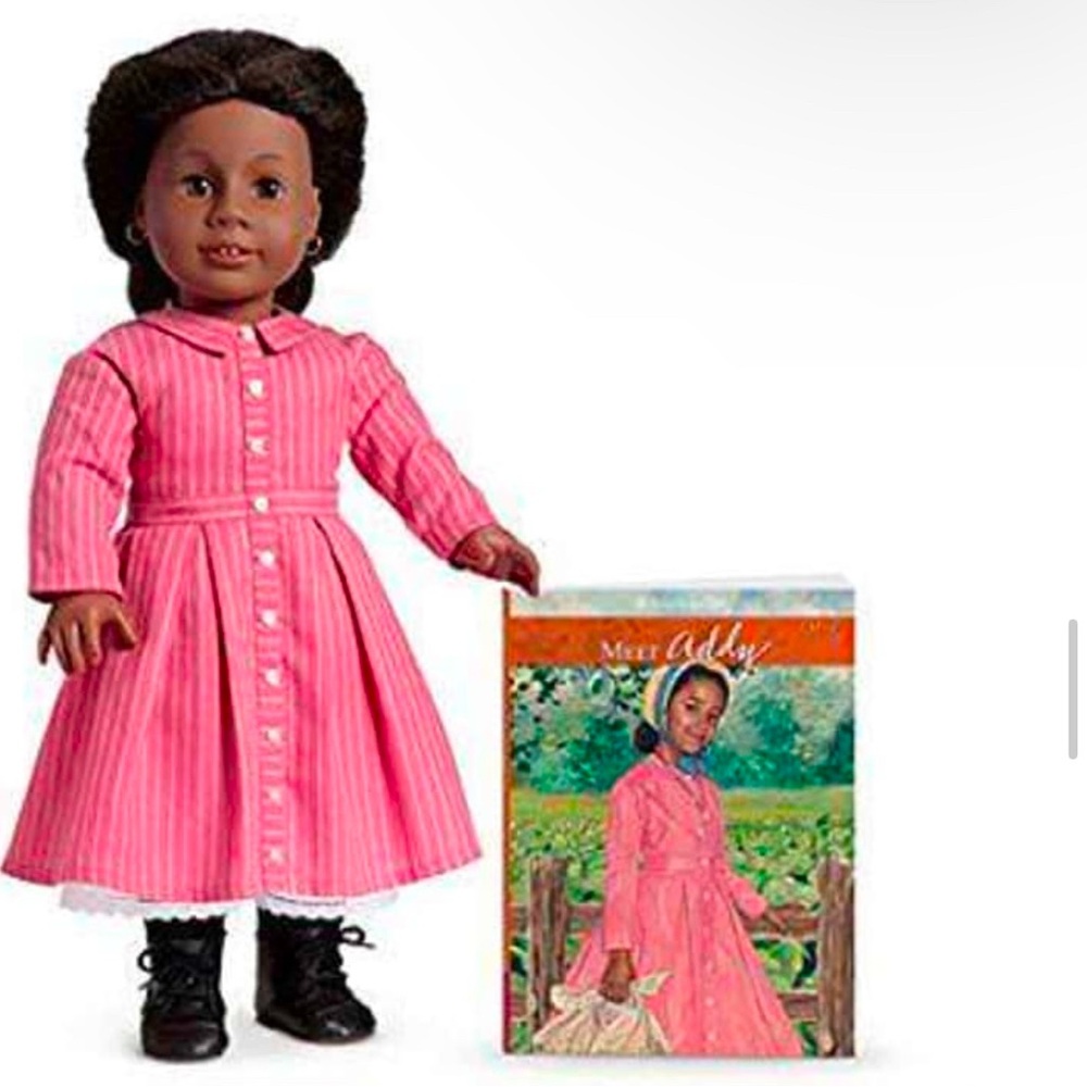 American Girl Doll-Addy (Retired) Never Used in Box, w/book.